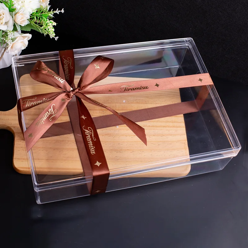 Distributor wholesale kit with clear box and custom ribbon