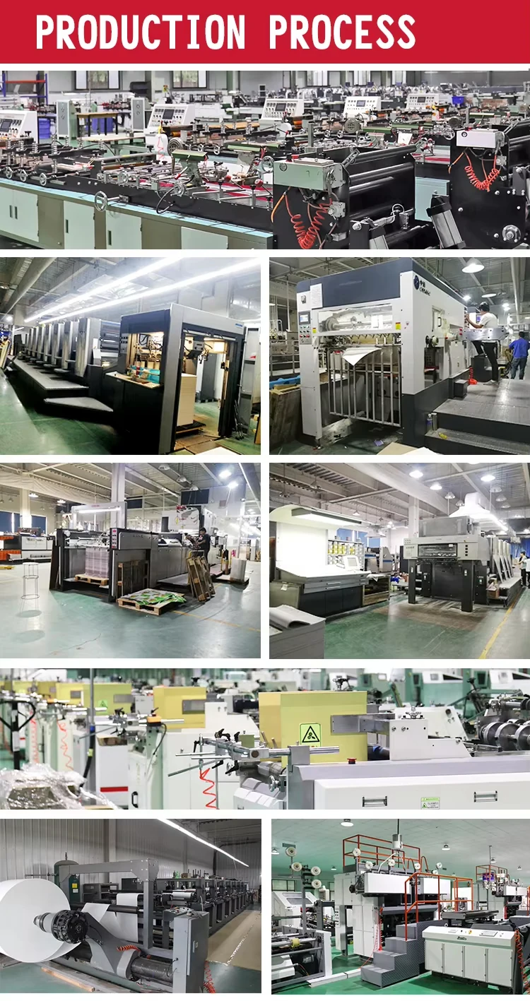 Complete photo collection of paper printing and converting equipment
